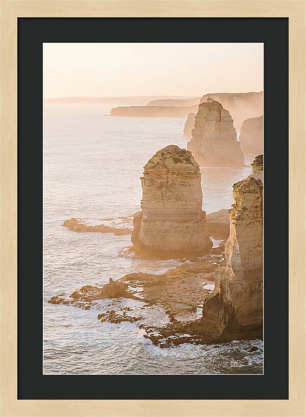 Coastal Stacks At Dusk