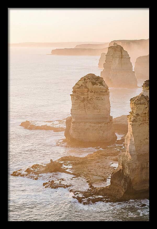 Coastal Stacks At Dusk
