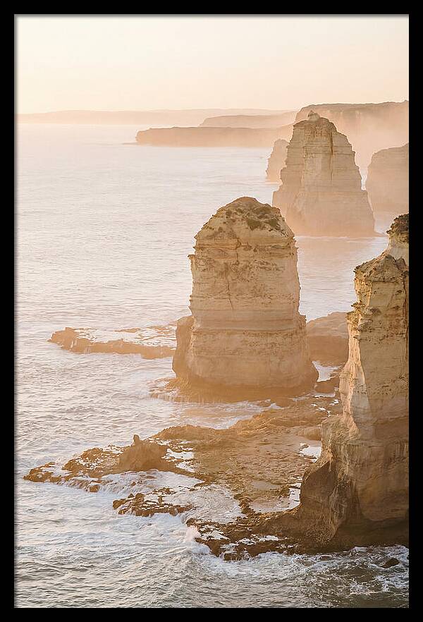 Coastal Stacks At Dusk
