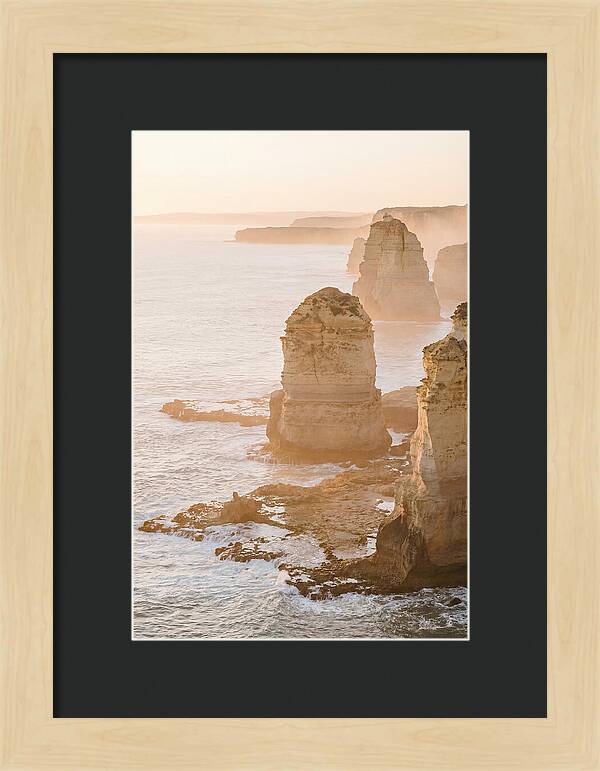 Coastal Stacks At Dusk