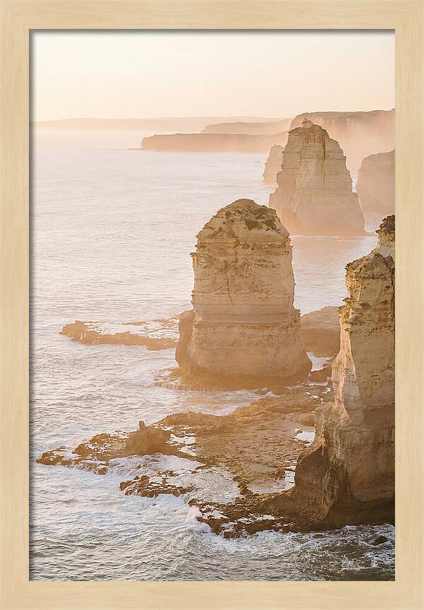 Coastal Stacks At Dusk