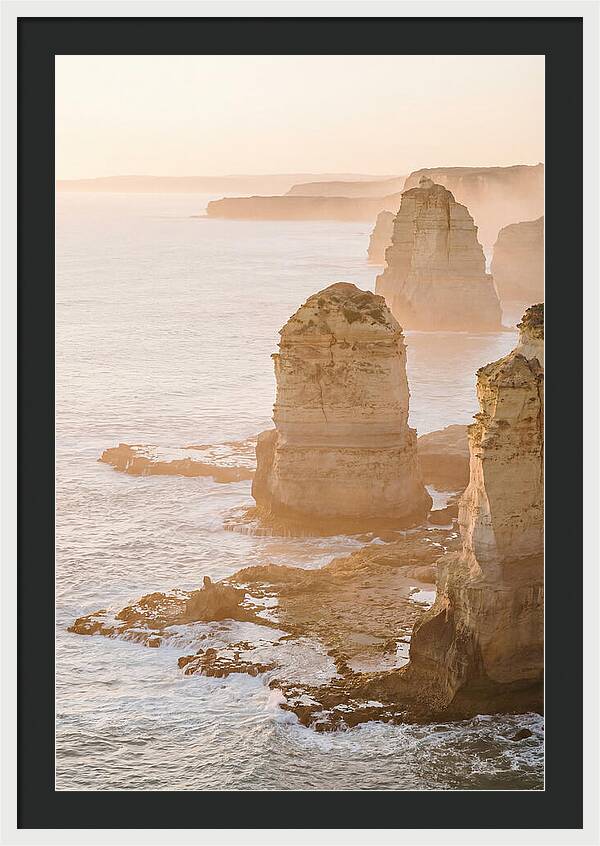 Coastal Stacks At Dusk
