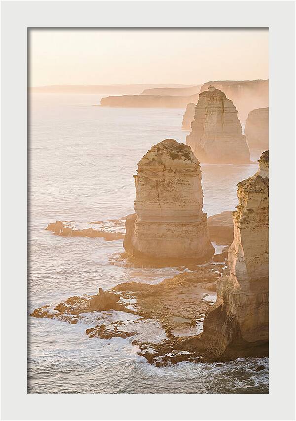 Coastal Stacks At Dusk