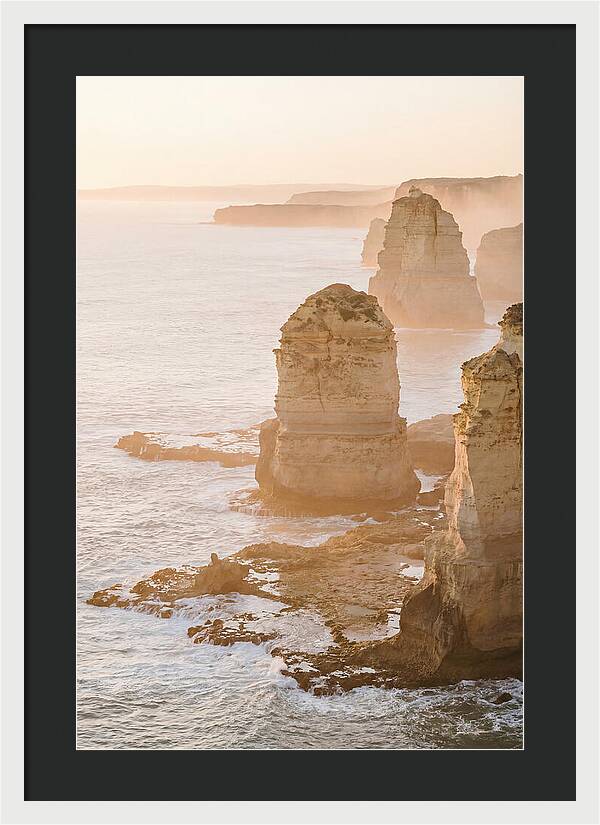 Coastal Stacks At Dusk