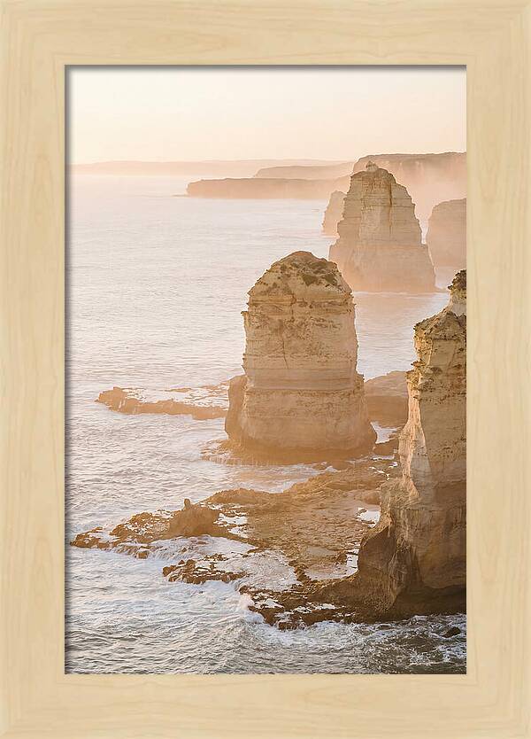 Coastal Stacks At Dusk