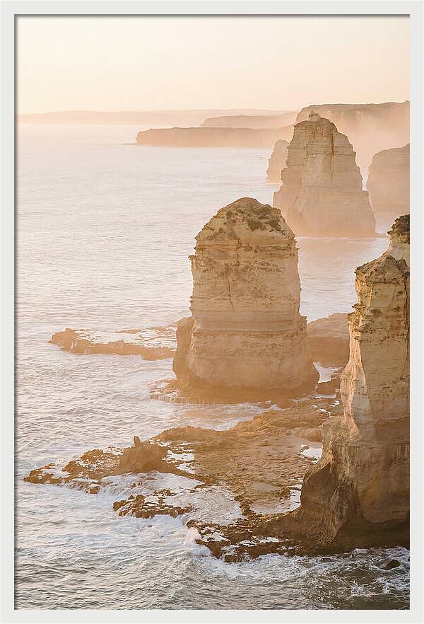 Coastal Stacks At Dusk