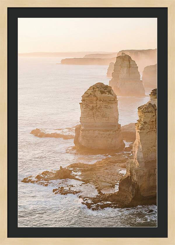 Coastal Stacks At Dusk