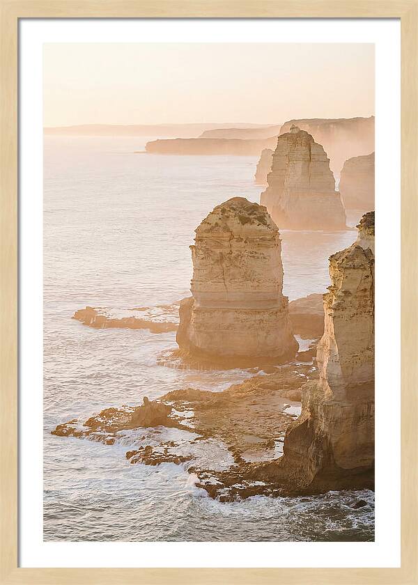 Coastal Stacks At Dusk
