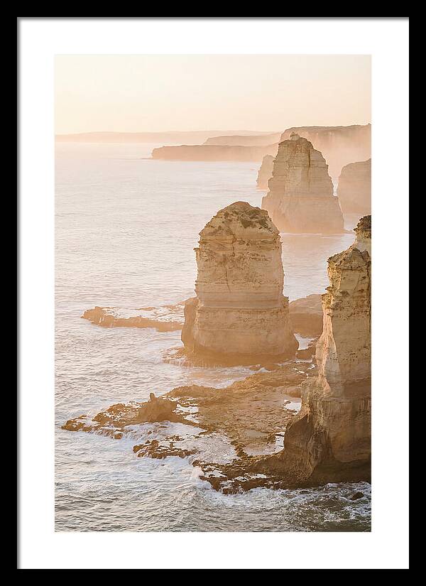 Coastal Stacks At Dusk