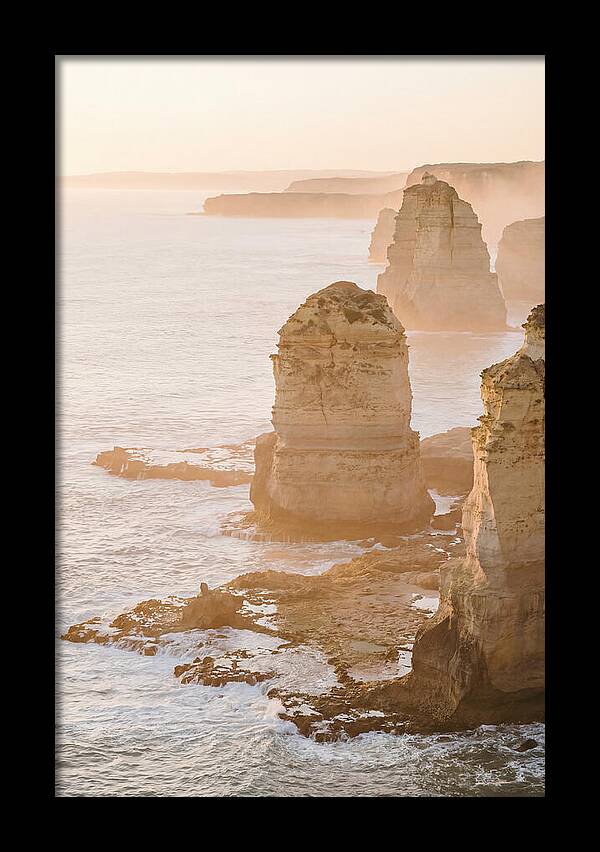 Coastal Stacks At Dusk