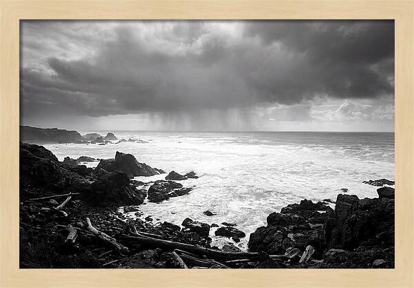 Coastal Stormy Serenity