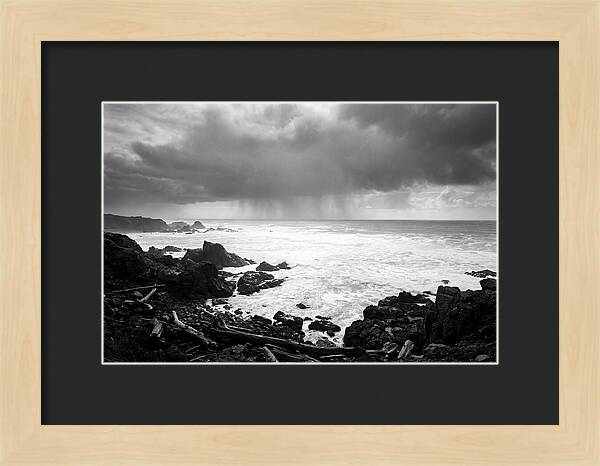 Coastal Stormy Serenity