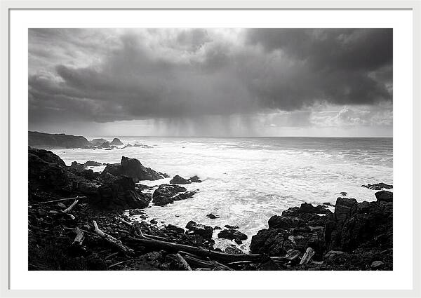 Coastal Stormy Serenity