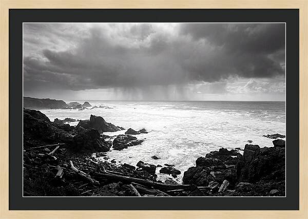Coastal Stormy Serenity