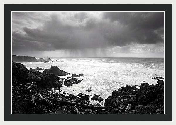 Coastal Stormy Serenity