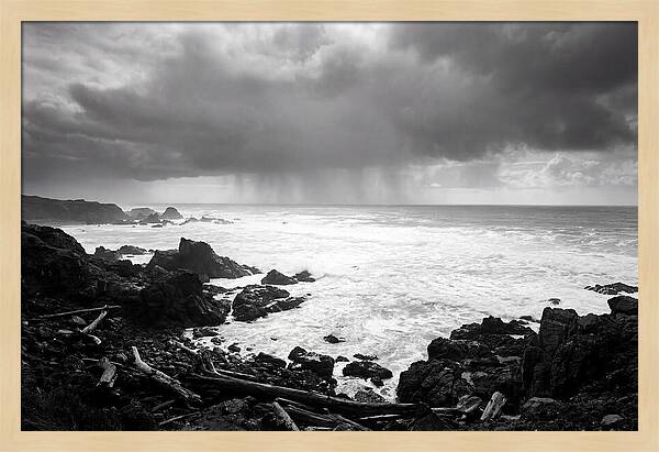 Coastal Stormy Serenity