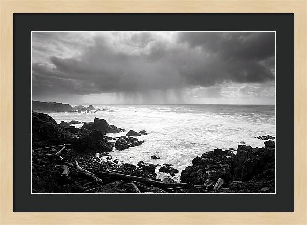 Coastal Stormy Serenity