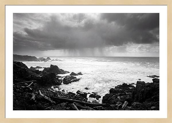 Coastal Stormy Serenity