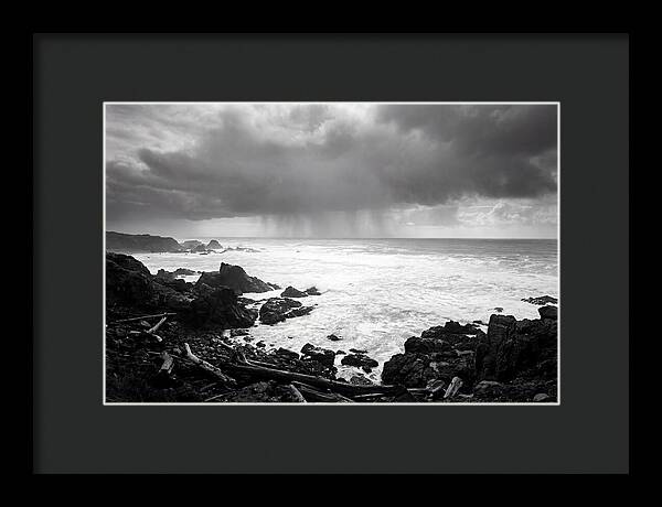 Coastal Stormy Serenity