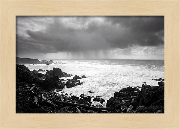 Coastal Stormy Serenity