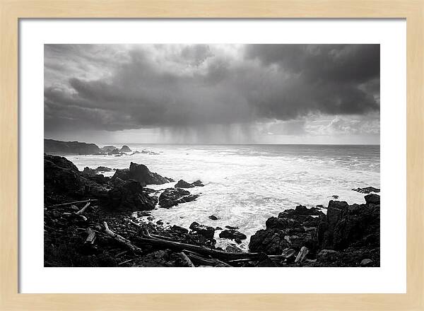 Coastal Stormy Serenity