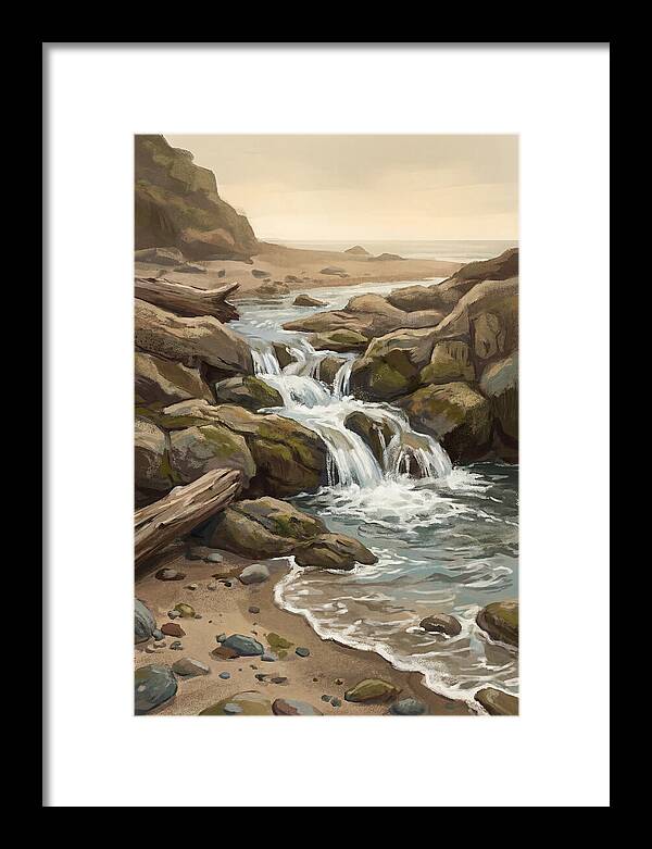 Coastal Stream Serenity
