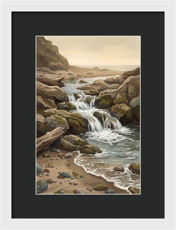 Coastal Stream Serenity