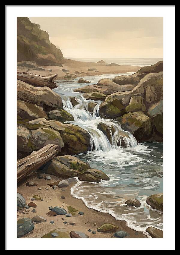Coastal Stream Serenity