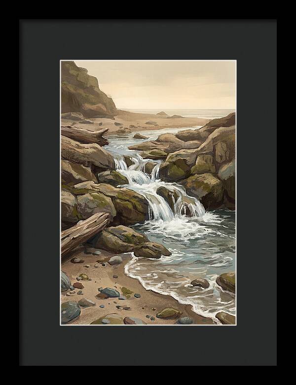 Coastal Stream Serenity