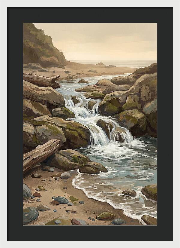 Coastal Stream Serenity