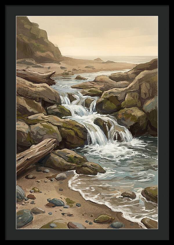 Coastal Stream Serenity