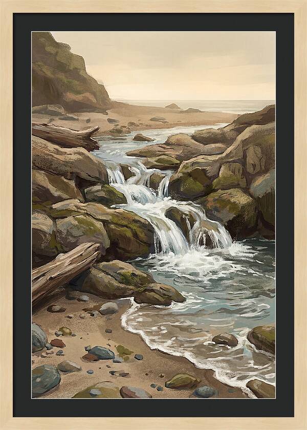 Coastal Stream Serenity
