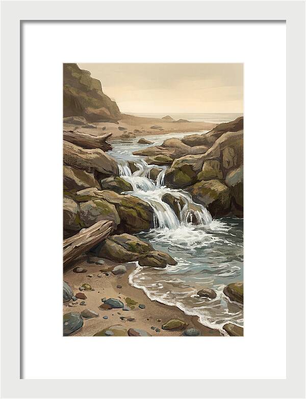Coastal Stream Serenity