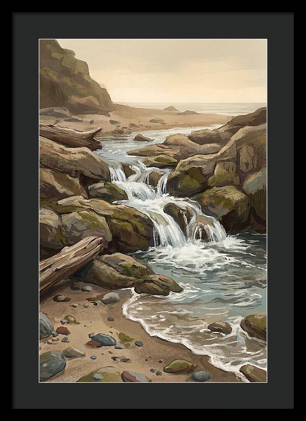 Coastal Stream Serenity