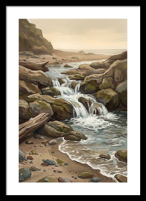 Coastal Stream Serenity