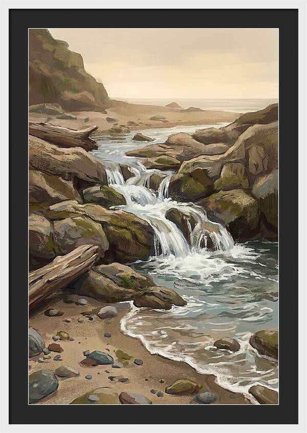 Coastal Stream Serenity