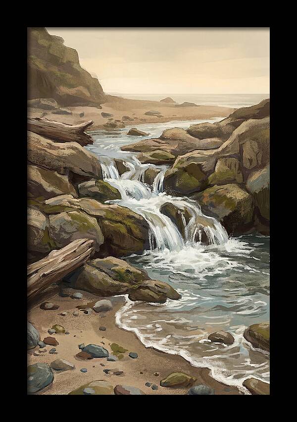 Coastal Stream Serenity
