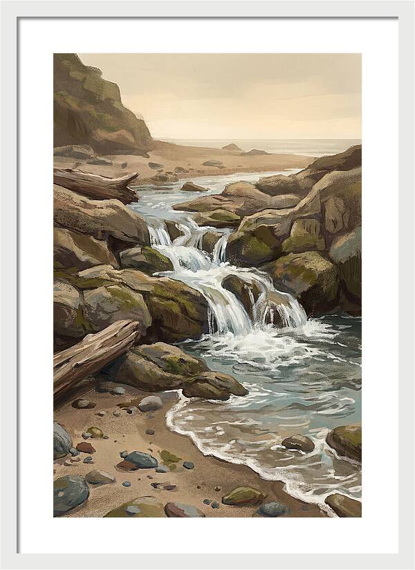 Coastal Stream Serenity