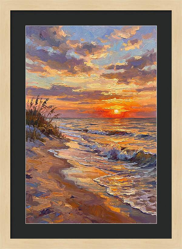 Coastal Twilight Tranquility