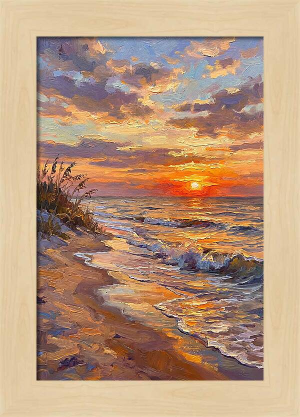 Coastal Twilight Tranquility