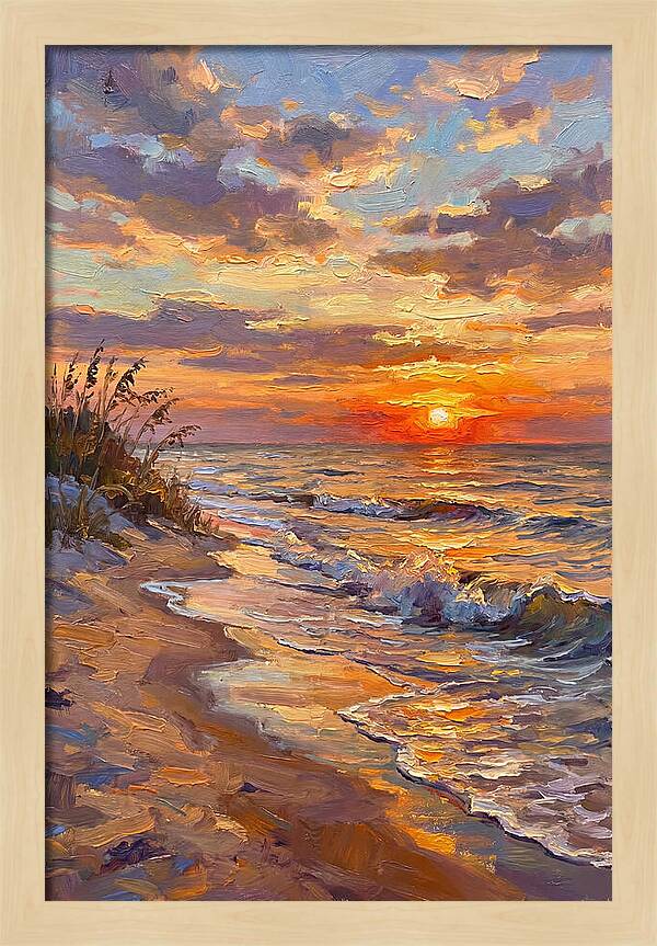 Coastal Twilight Tranquility