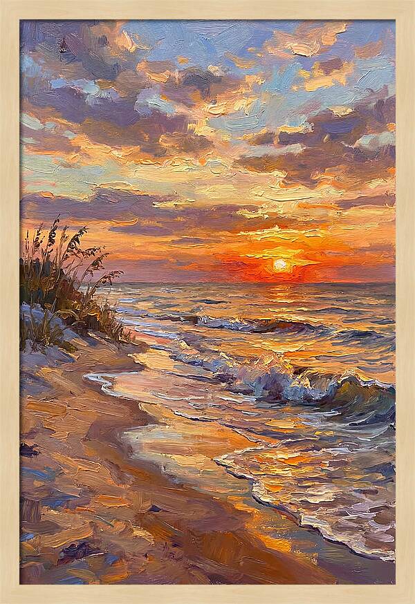 Coastal Twilight Tranquility