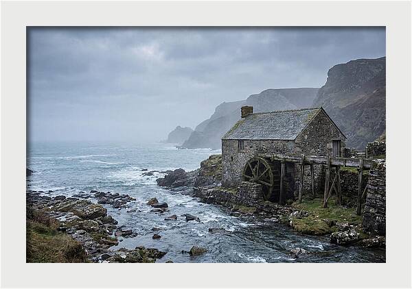 Coastal Watermill Serenity