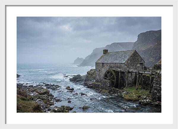 Coastal Watermill Serenity