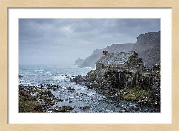 Coastal Watermill Serenity