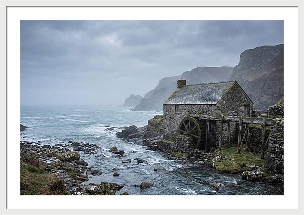 Coastal Watermill Serenity