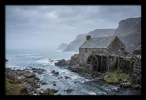 Coastal Watermill Serenity