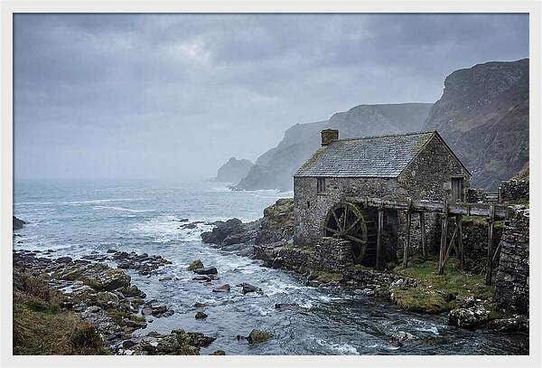 Coastal Watermill Serenity
