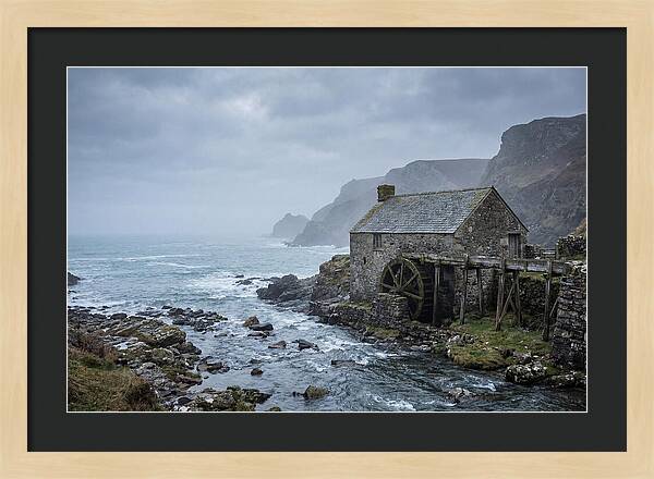 Coastal Watermill Serenity