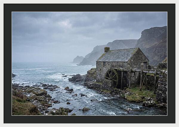 Coastal Watermill Serenity